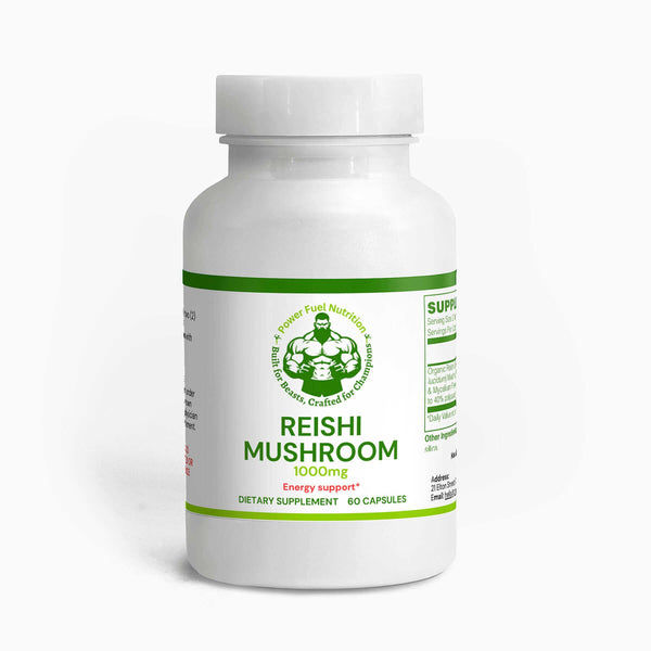 Reishi Mushroom> Get the powerful benefits of Reishi Mushroom with Power Fuel Nutrition! Boost your immune system, improve your energy levels, and promote overall wellness. > $17.60 > Power Fuel Nutrition