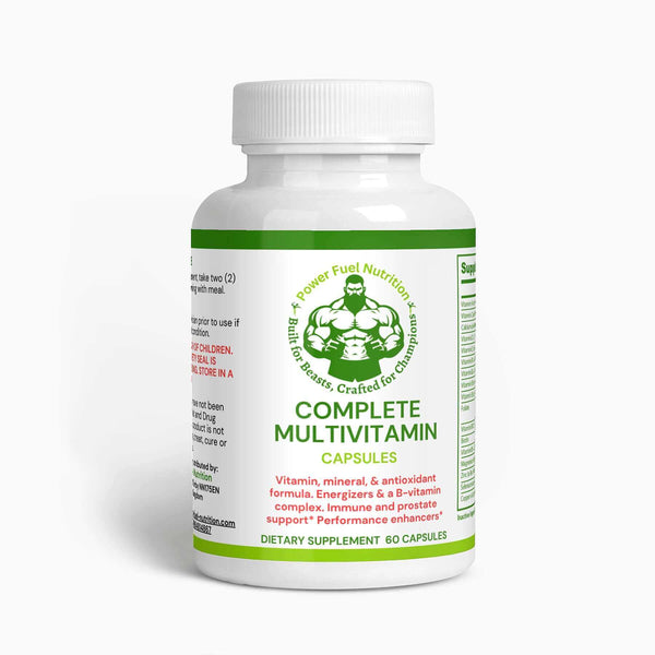 Complete Multivitamin> Give your body the essential nutrients it needs with Power Fuel Nutrition Complete Multivitamin! Packed with powerful ingredients, this multivitamin supports > $25.40 > Power Fuel Nutrition