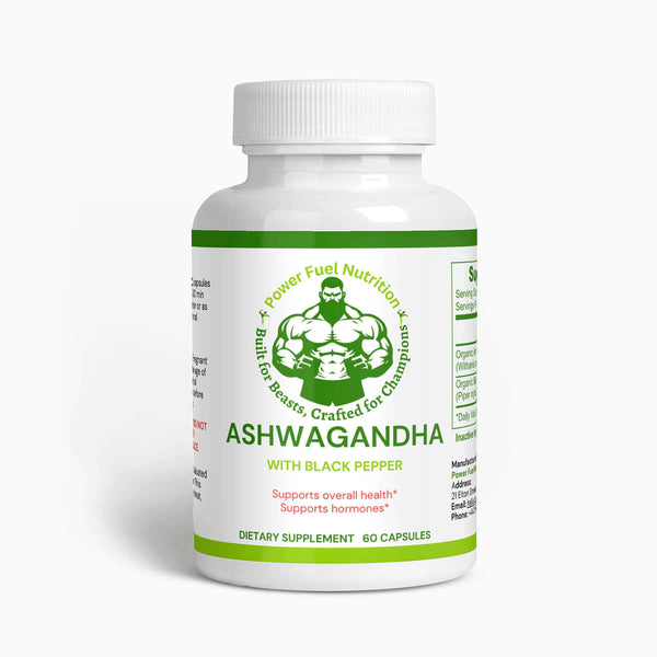 Ashwagandha> This powerful supplement harnesses the benefits of Ashwagandha, known for its ability to increase endurance boost the immune system, and reduce stress & anxiety > $28.40 > Power Fuel Nutrition