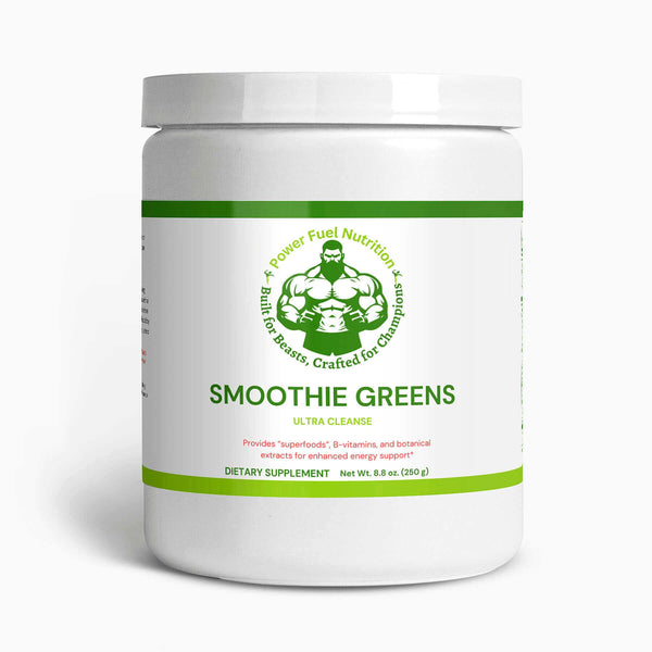 Ultra Cleanse Smoothie Greens> "Revitalize, detoxify, and energize your body with the nutrient-rich superfoods in Power Fuel Nutrition's Ultra Cleanse Smoothie Greens. Experience the nature > $34.88 > Power Fuel Nutrition